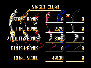 Mighty Morphin Power Rangers screenshot 4 for Sega Mega Drive
